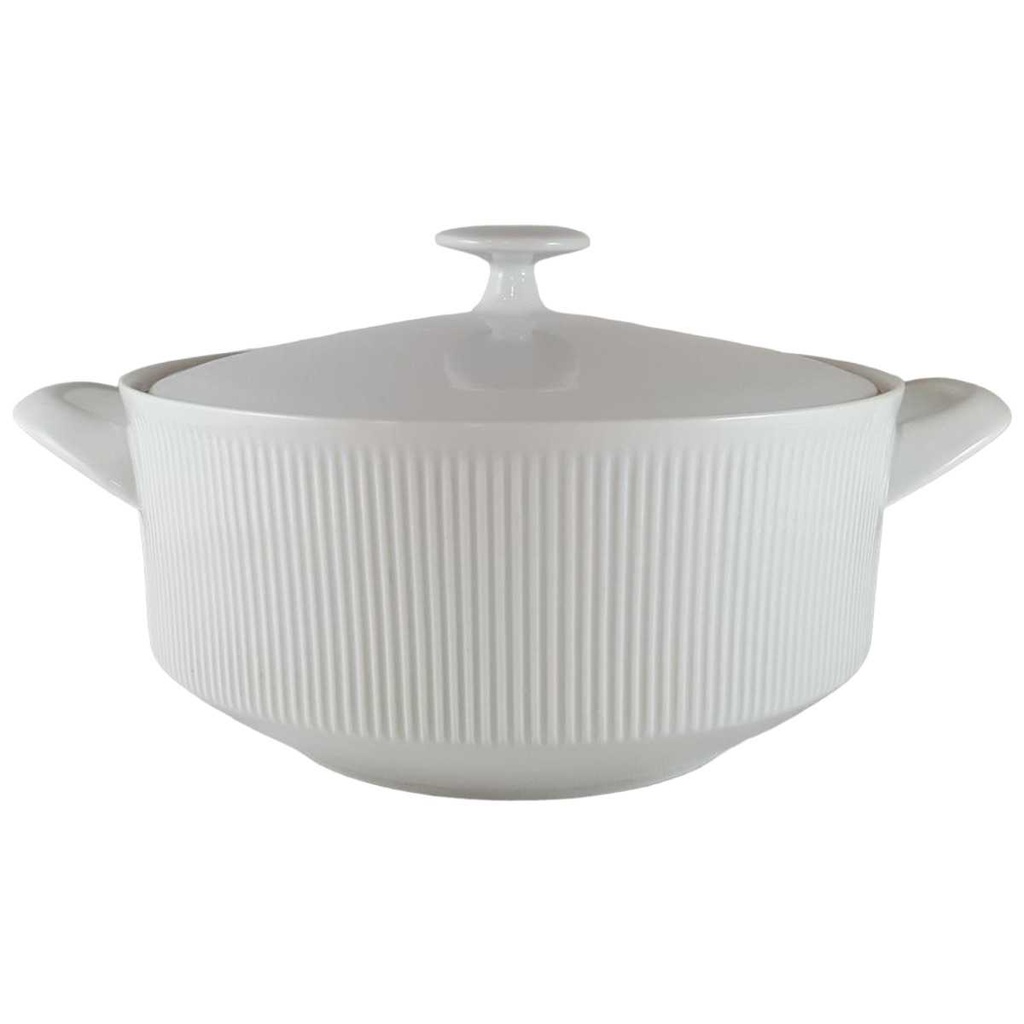 [45812457] Terrine 1,5 L Arzberg Form 2075 Secunda Athena Weiß gebraucht - gut