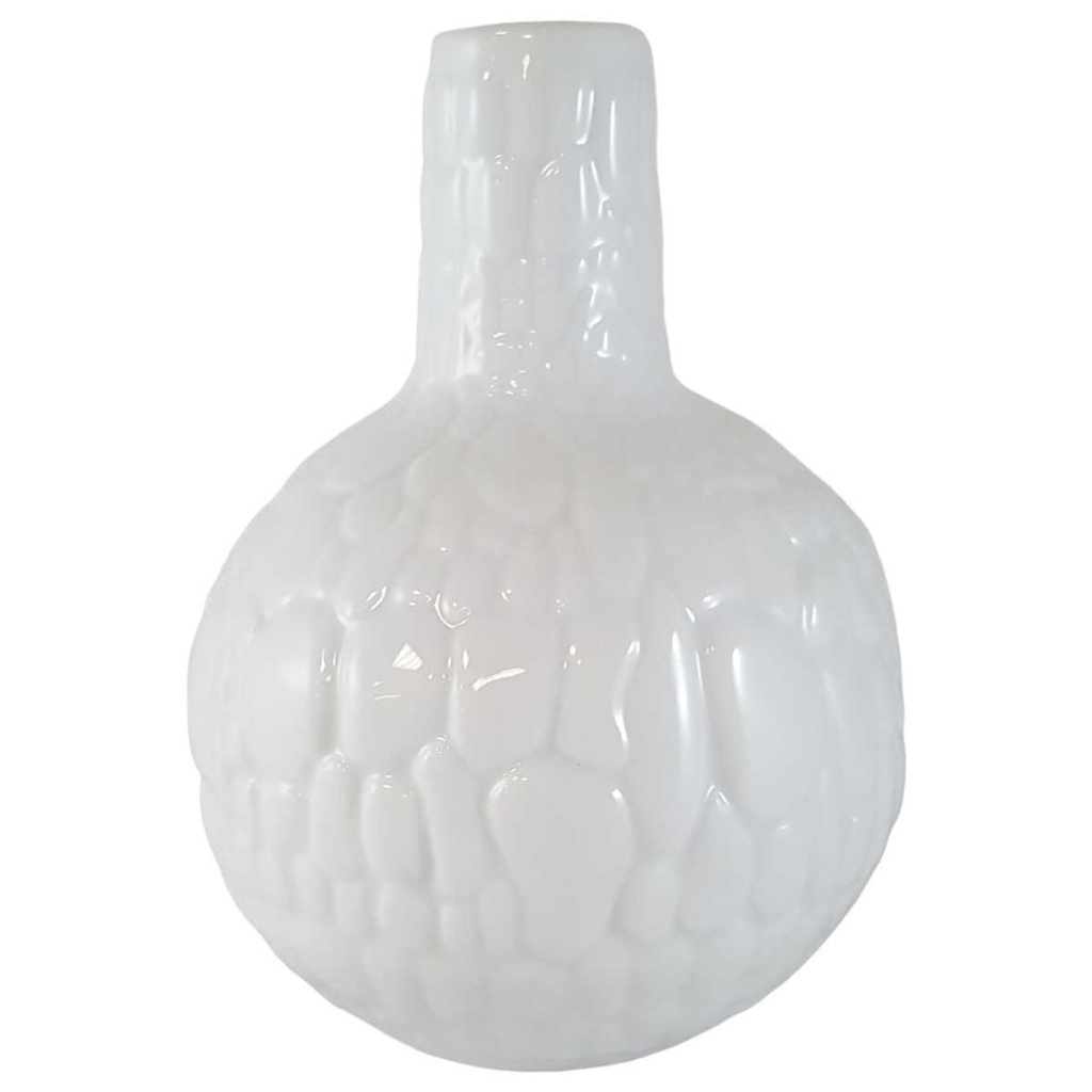 [45812467] Vase Blumenvase 13,9 cm AK Kaiser Porzellan Reptile Skin Weiß gebraucht - gut