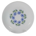 Kuchenteller 19,2 cm Winterling Kirchenlamitz Blumendekor blau grün Blumen gebraucht - gut