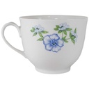 Kaffeetasse Tasse Winterling Kirchenlamitz Blumendekor blau grün Blumen gebraucht - sehr gut