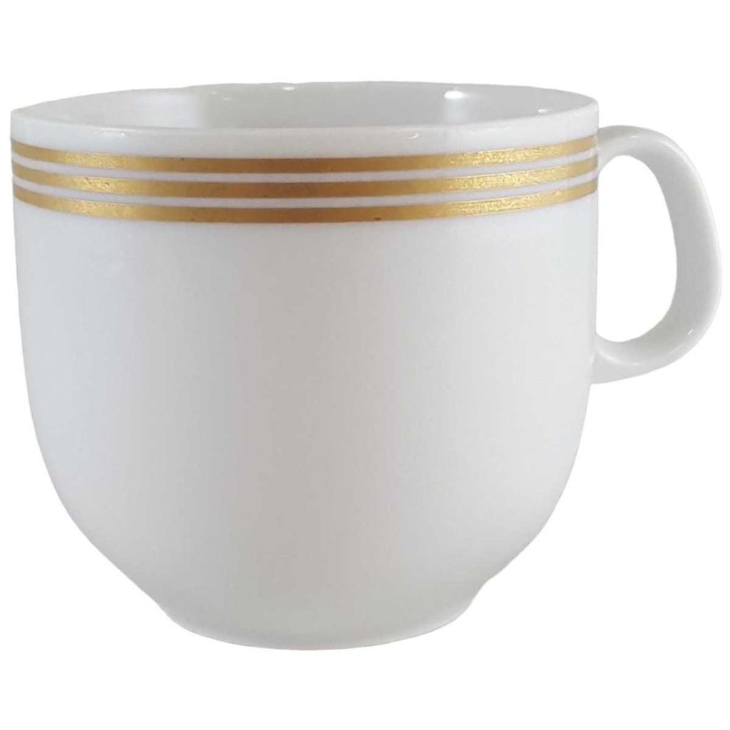 [45812590] Kaffeetasse Tasse Arzberg Brasilia Goldstreifen gebraucht - gut