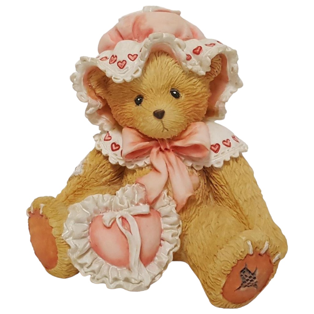 [45812601] Figur Cherished Teddies Nancy Your Friendship Makes My Heart Sing 1993 gebraucht - gut