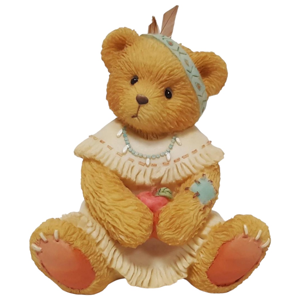 Figur Cherished Teddies Winona Little Fair Feather Friend 1994 gebraucht - sehr gut