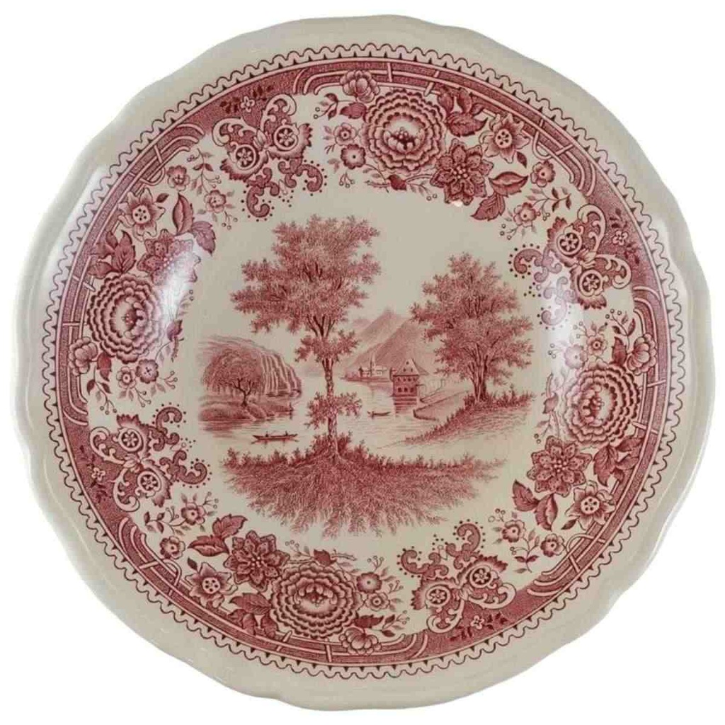 [45812609] Dessertschale 16,2 cm Villeroy & Boch Burgenland Rot gebraucht - gut