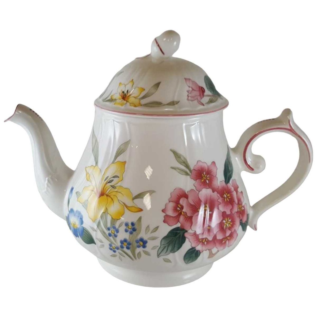 [45812637] Teekanne 1,15 L Villeroy & Boch Flora Bella gebraucht - sehr gut