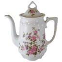 Kaffeekanne Kanne 1 L Winterling Schwarzenbach Rosa Rosen gebraucht - gut
