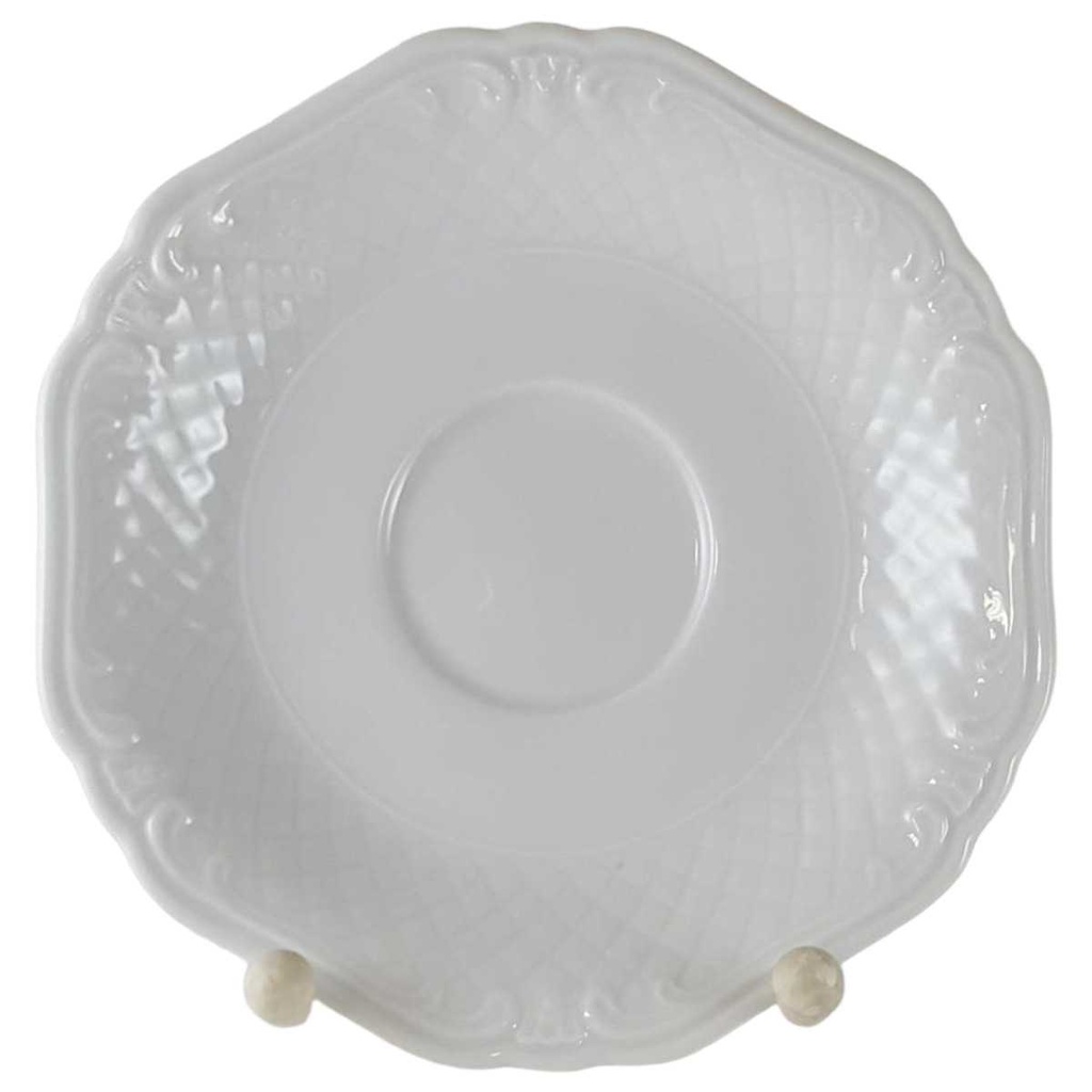 [45812647] Untertasse für Kaffee 14,5 cm Eschenbach La Reine Form 800 Weiß gebraucht - gut