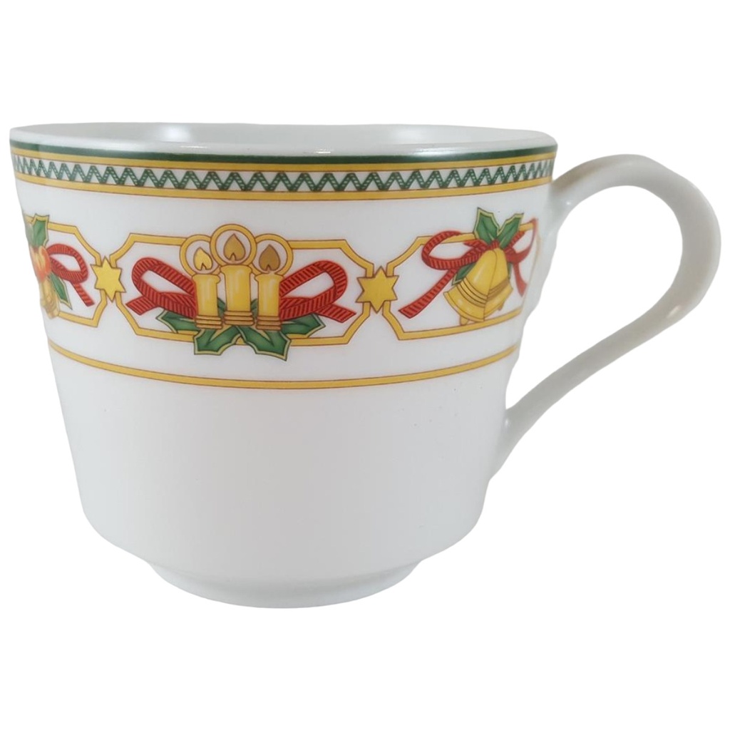 [45812657] Kaffeetasse Tasse Hutschenreuther Louvre Frohe Weihnachten Weihnachtsdekor neu