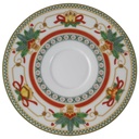 Untertasse für Kaffee 15,1 cm Hutschenreuther Louvre Frohe Weihnachten Weihnachtsdekor neu