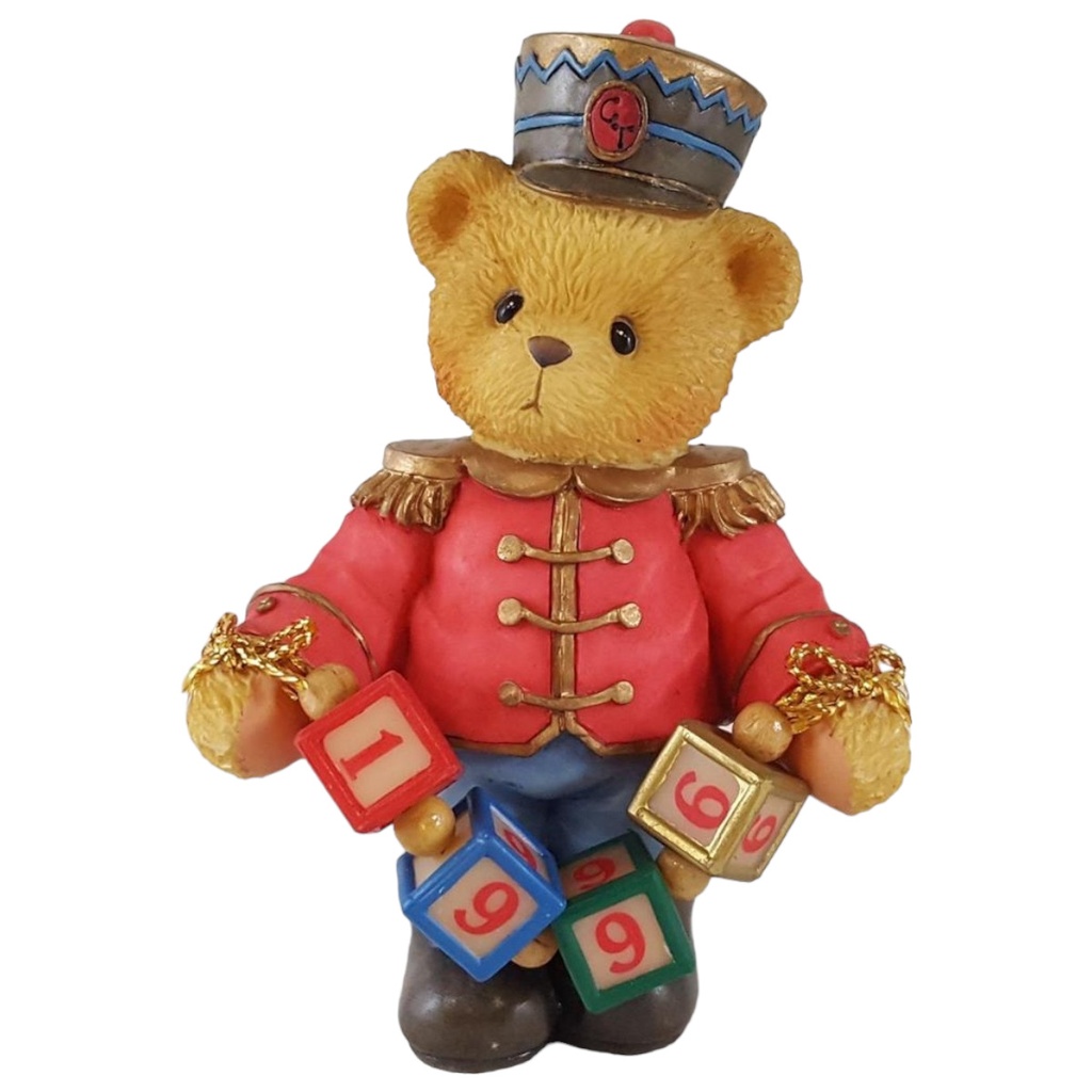 [45812669] Figuren Cherished Teddies Jeffrey Striking Up Another Year 1996 gebraucht - sehr gut