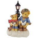 Figur Cherished Teddies John And William When Friends Meet, Hearts Warm 1999 gebraucht - sehr gut