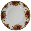 Kuchenteller Dessertteller Frühstücksteller 20,7 cm Royal Albert Old Country Roses