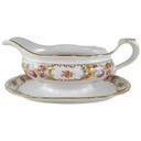 Sauciere 1tlg Schumann Arzberg Form Dresden Dresdner Blume Empress gebraucht - gut
