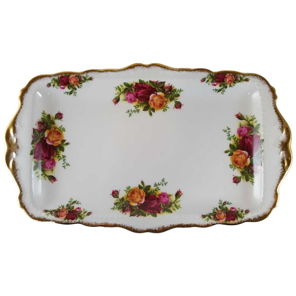 [45812704] Königskuchenplatte Royal Albert Old Country Roses