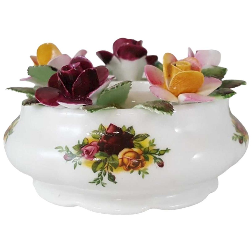 [45812708] Kerzenhalter Royal Albert Old Country Roses gebraucht - gut