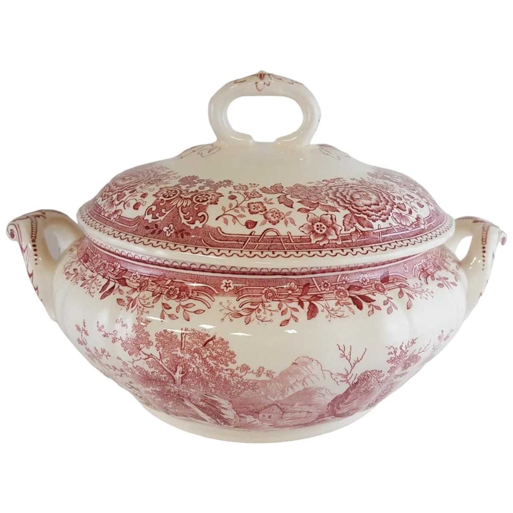 [4581278] Ragoutterrine 1,5 L Villeroy & Boch Burgenland Rot gebraucht - gut