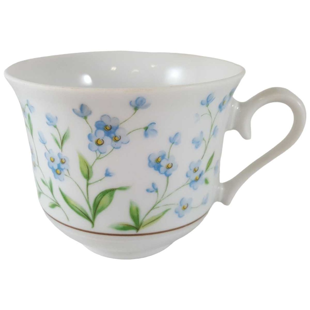 [45812783] Kaffeetasse Tasse Seltmann Weiden Vohenstrauß Vergissmeinnicht Dekor gebraucht - gut