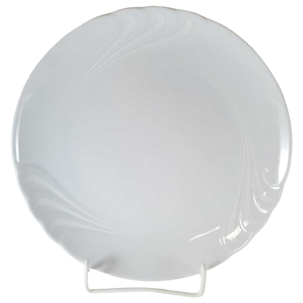 [45812794] Speiseteller Essteller 25 cm Seltmann Weiden Helena Weiße Welle Weiß gebraucht - neuwertig