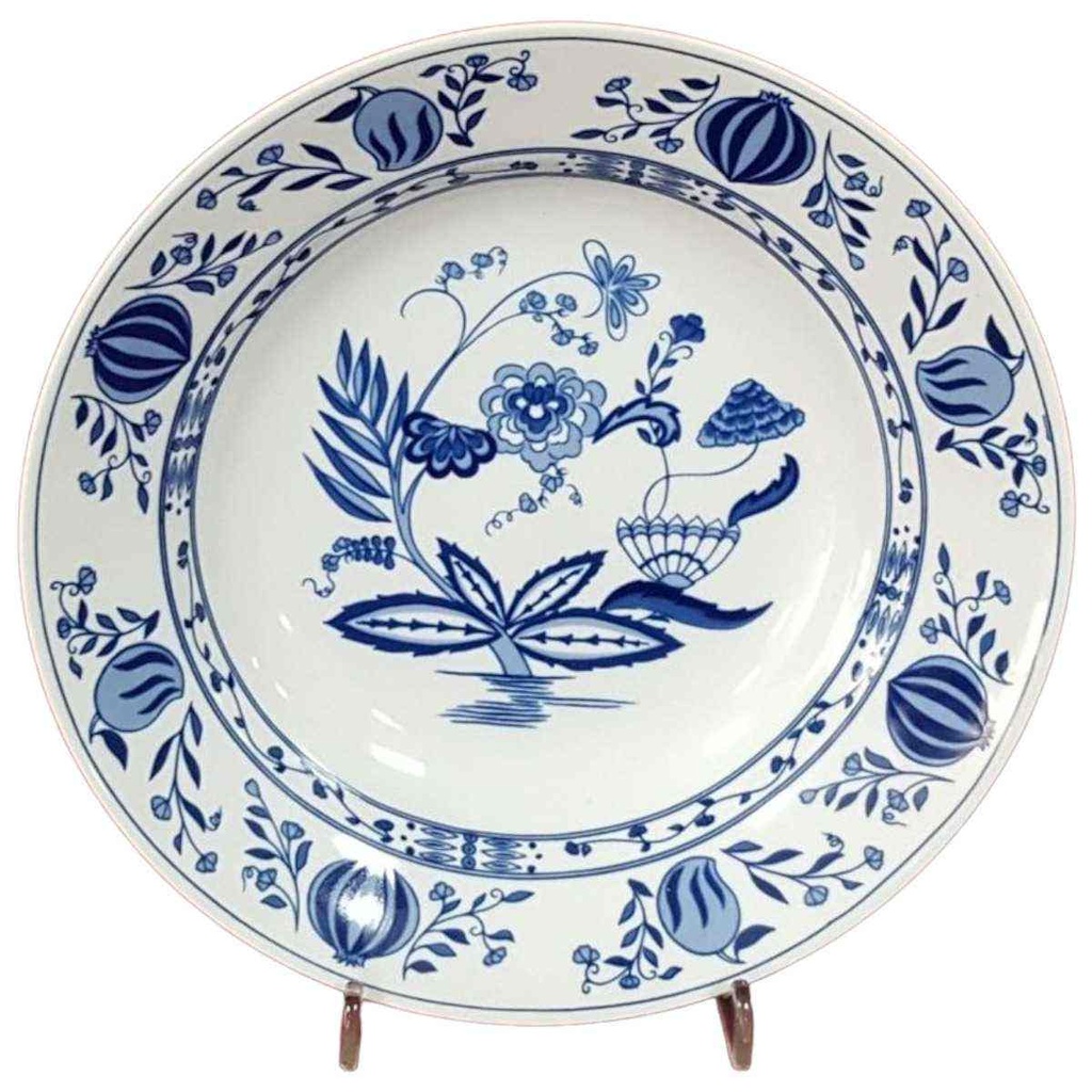 [458128047] Suppenteller 21 cm MF Design M F Zwiebelmuster gebraucht - gut