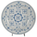 Suppenteller 22,4 cm Winterling Schwarzenbach Indisch Blau Strohblume
