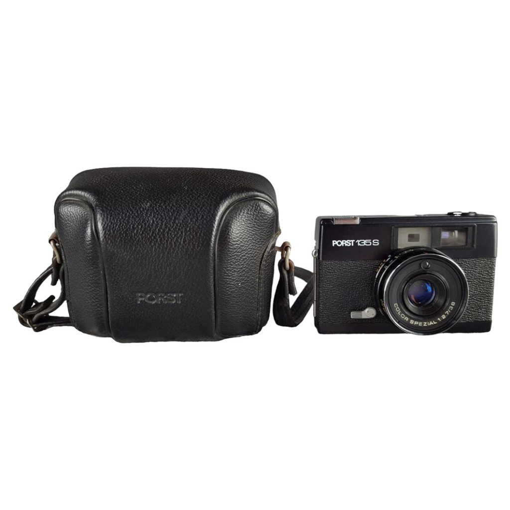 [458128126] Porst 135 S Color Spezial 1 2,7 38 mm Sucherkamera + Case ungetestet