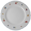 Kuchenteller 20,2 cm Burg Lindau Blaurand Streublumen gebraucht - gut