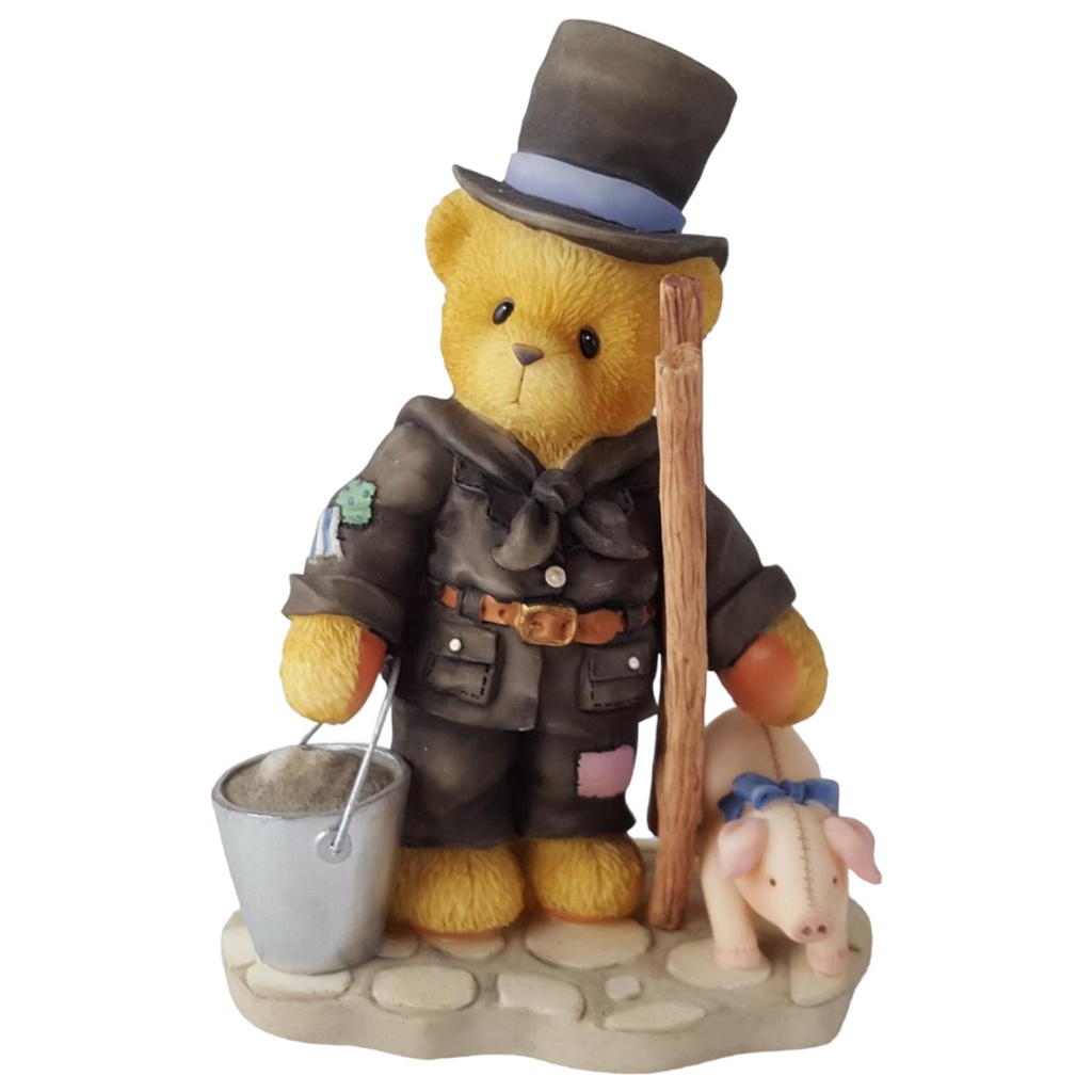 Figur Cherished Teddies Felix Der Glücksbringer 1999 gebraucht - sehr gut