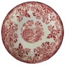 Untertasse für Kaffee 14,5 cm Alfred Meakin Tonquin Rot