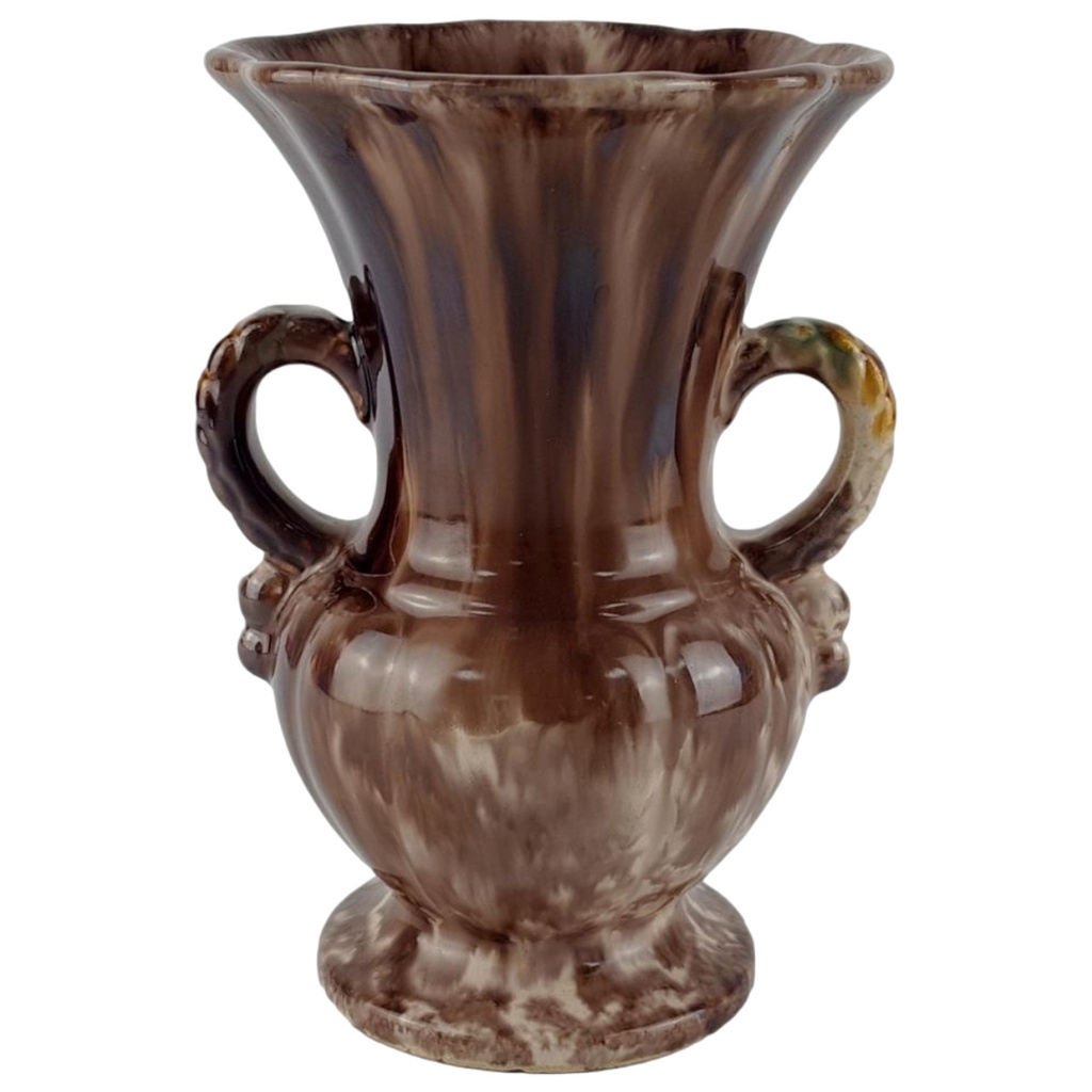 [458128472] Jasba Keramik 537/16 Vase Blumenvase braun H 12,5 cm