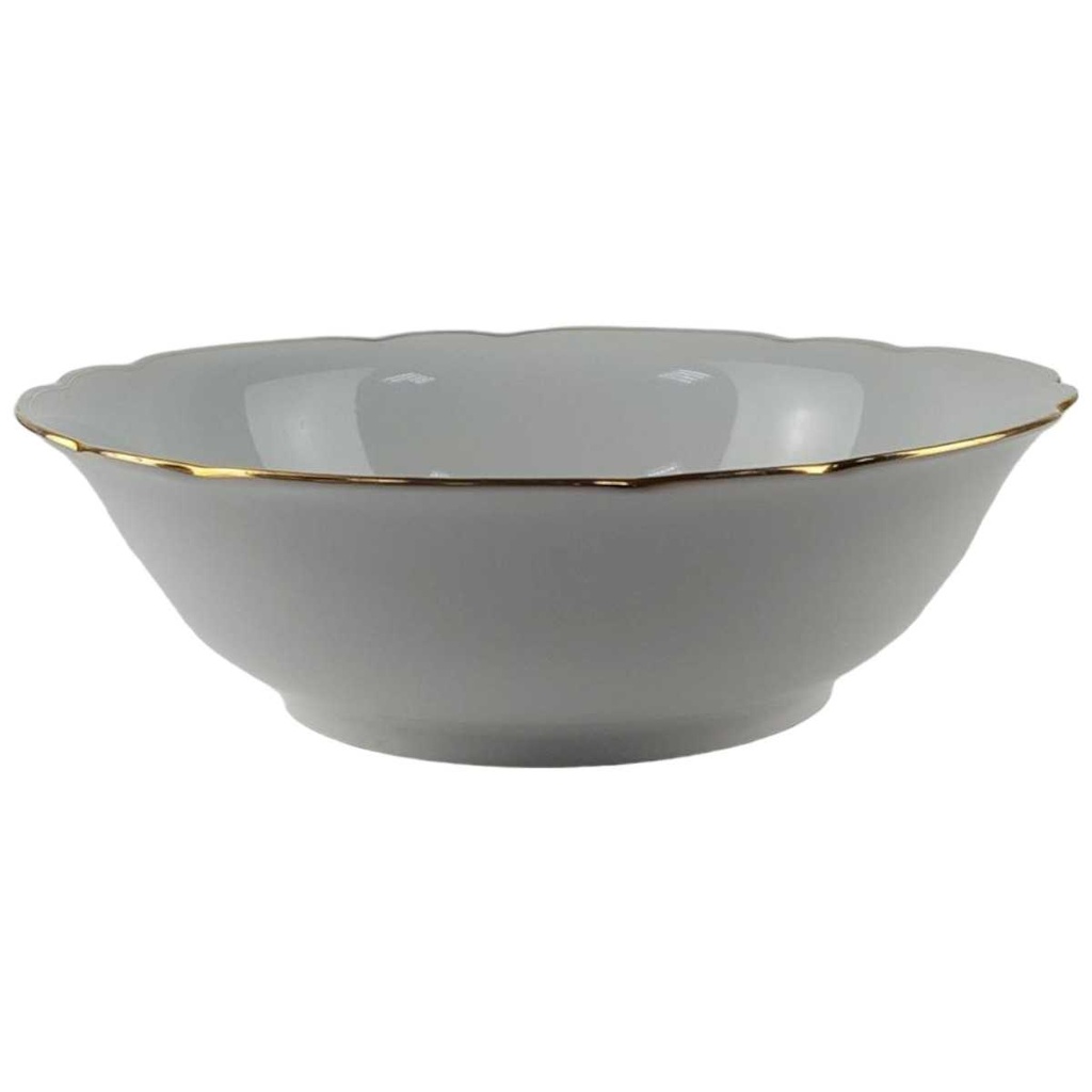 Schüssel Goldrand 22,8 cm Seltmann Weiden Nora gebraucht - gut