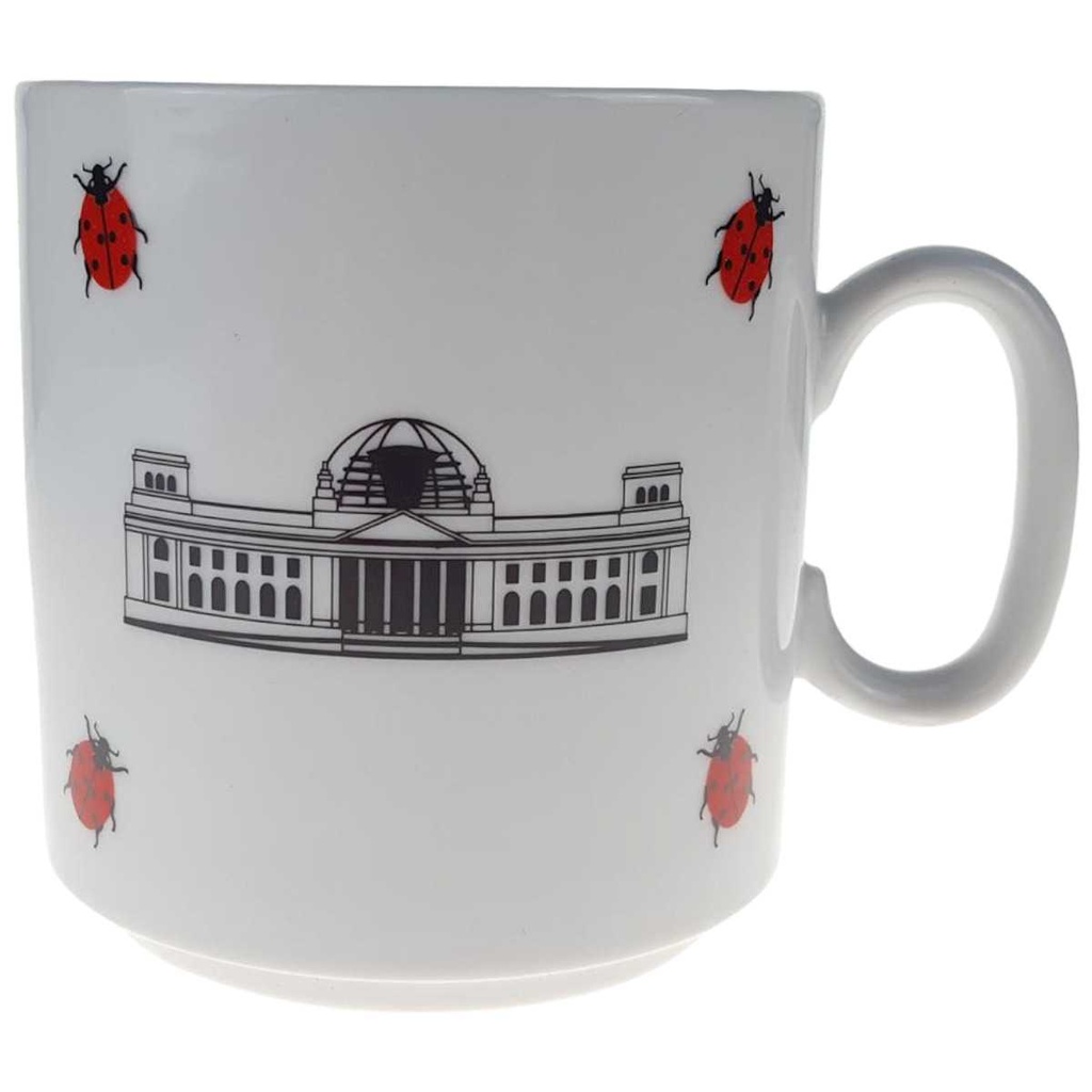 [458128513-T] Kaffeetasse Kaffeebecher Käfer München Marienkäferdekor