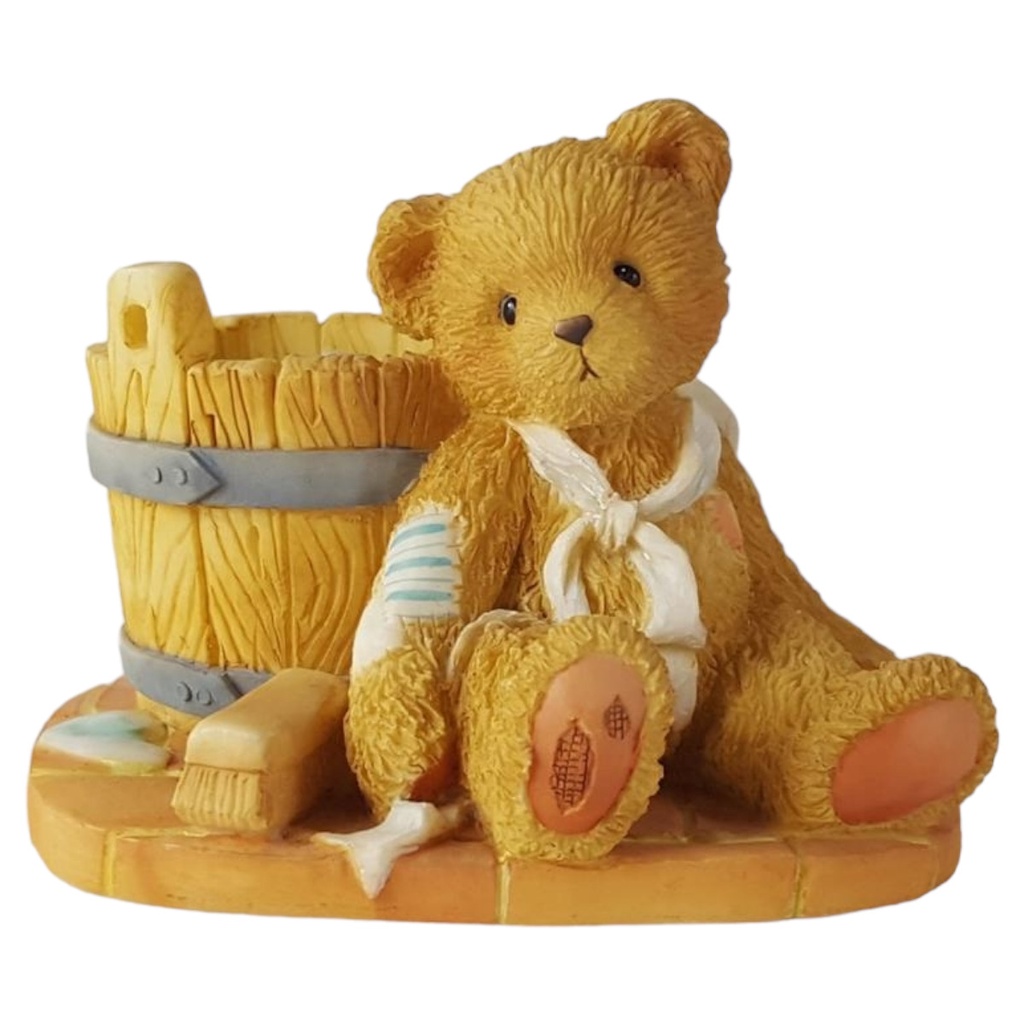 [45812854] Figur Cherished Teddies Joshua Love Repairs All 1991 gebraucht - sehr gut