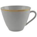 Kaffeetasse Teetasse Tasse Goldrand Seltmann Weiden Weiß gebraucht - gut