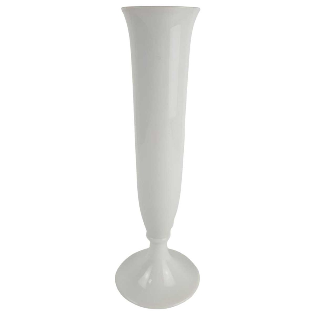 [458128564] Vase Blumenvase 31 cm Hutschenreuther Weiß Selb gebraucht - gut