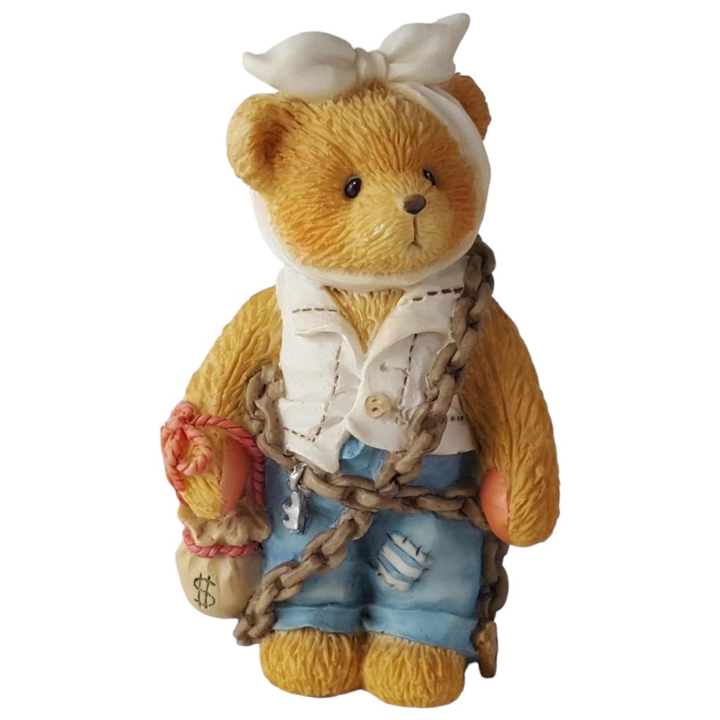 [45812867] Figur Cherished Teddies Jacob Bearly You Will Be Haunted By Three Spirits 1994 gebraucht - sehr gut