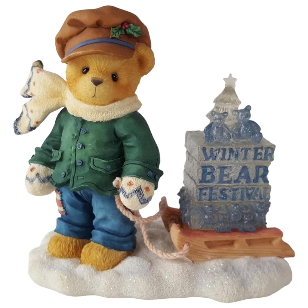 [45812875] Figur Cherished Teddies James Ging My Way For The Holidays 1997 gebraucht - sehr gut