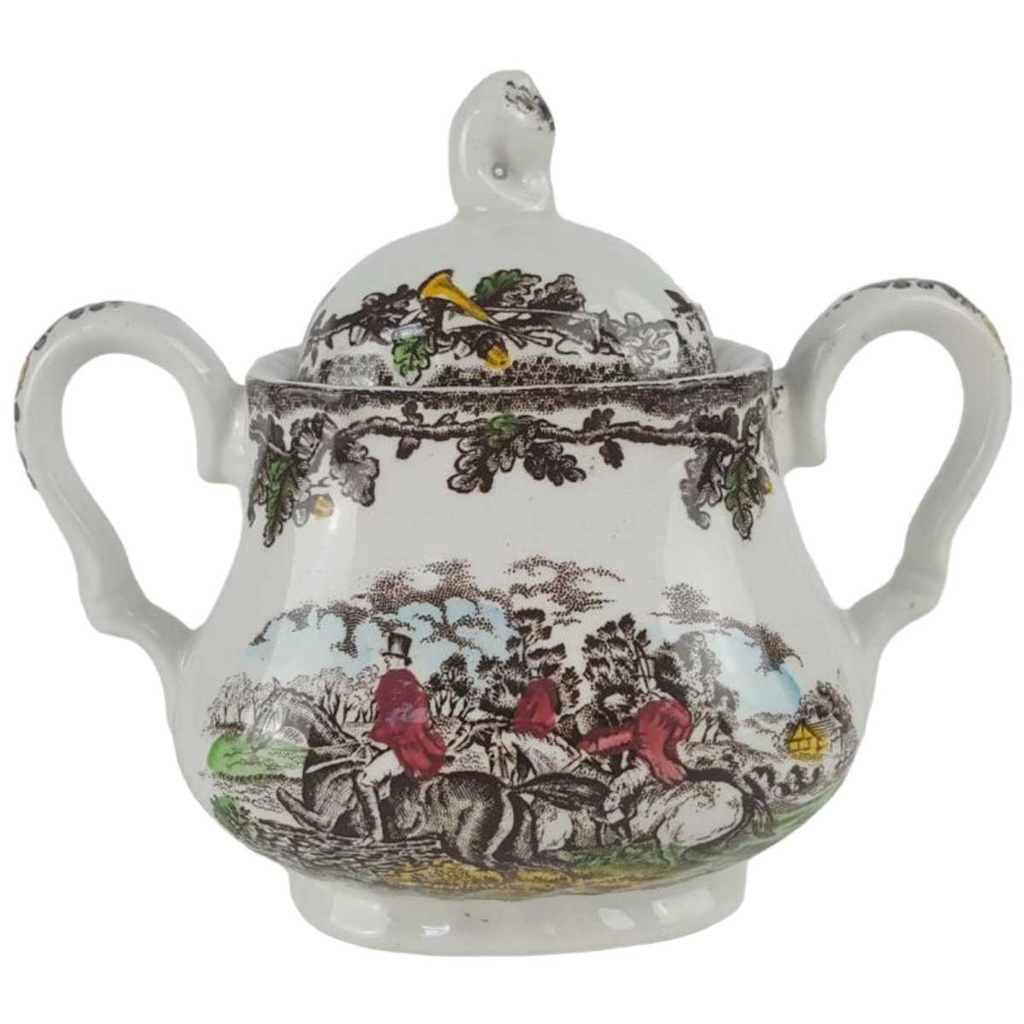 [458128832] Zuckerdose Myott Country Life Bunt gebraucht - gut