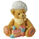 Figur Cherished Teddies Thomas Chuggin' Along 1992 gebraucht - sehr gut