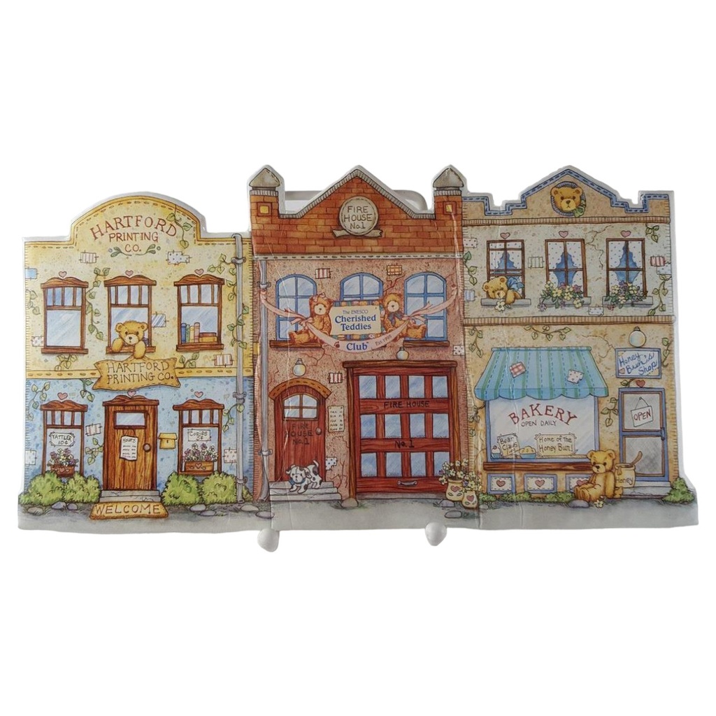 Figur Cherished Teddies Backdrop Club 1995 gebraucht - gut
