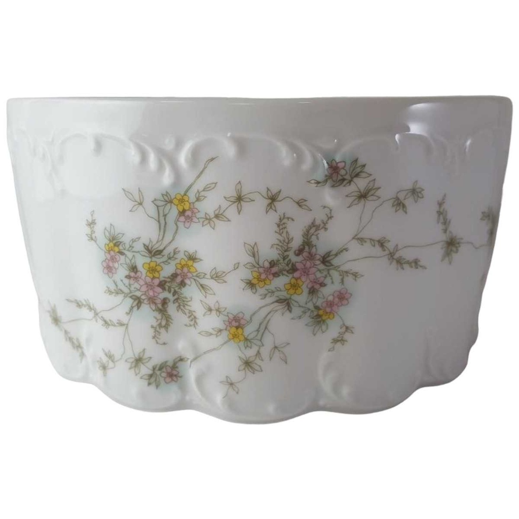[45812945] Schüssel Servierschüssel 17 cm Rosenthal Monbijou grüne Ranke gebraucht - sehr gut