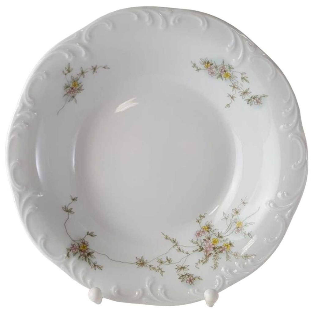 Salatschale 19 cm Rosenthal Monbijou grüne Ranke gebraucht - sehr gut