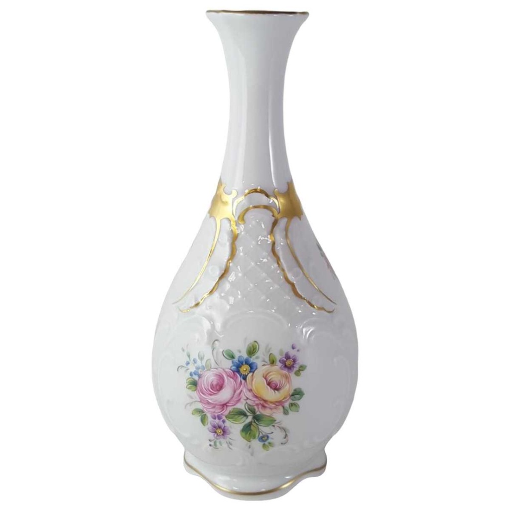 [45813020] Vase 18,5 cm Lindner Porzellan Residenz Gold gebraucht - sehr gut