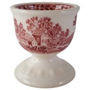 Eierbecher auf Fuß Villeroy & Boch Rusticana Rot gebraucht - gut