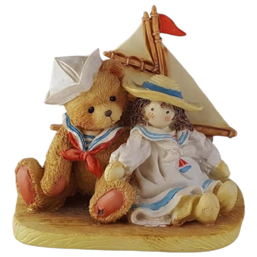 [45813044] Figur Cherished Teddies Zachary Yesterday's Memories Are Today's Treasures 1991 gebraucht - sehr gut
