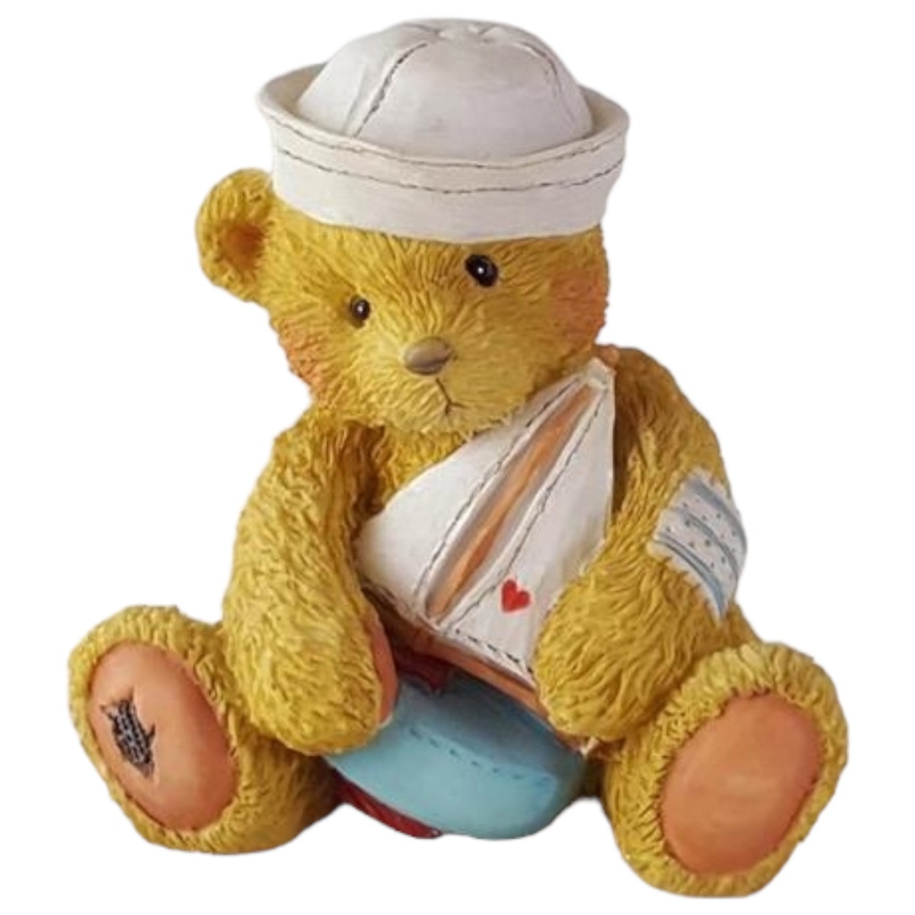 [45813054] Figur Cherished Teddies Jonathan Sail With Me 1992 gebraucht - sehr gut