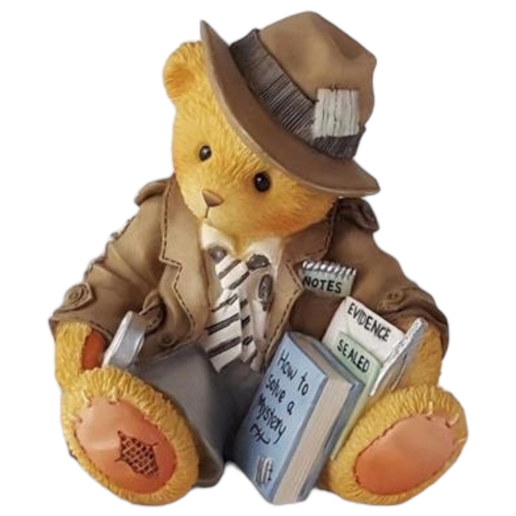 [45813057] Figur Cherished Teddies Humphrey Just The Bear Facts, Ma'am 1998 gebraucht - sehr gut