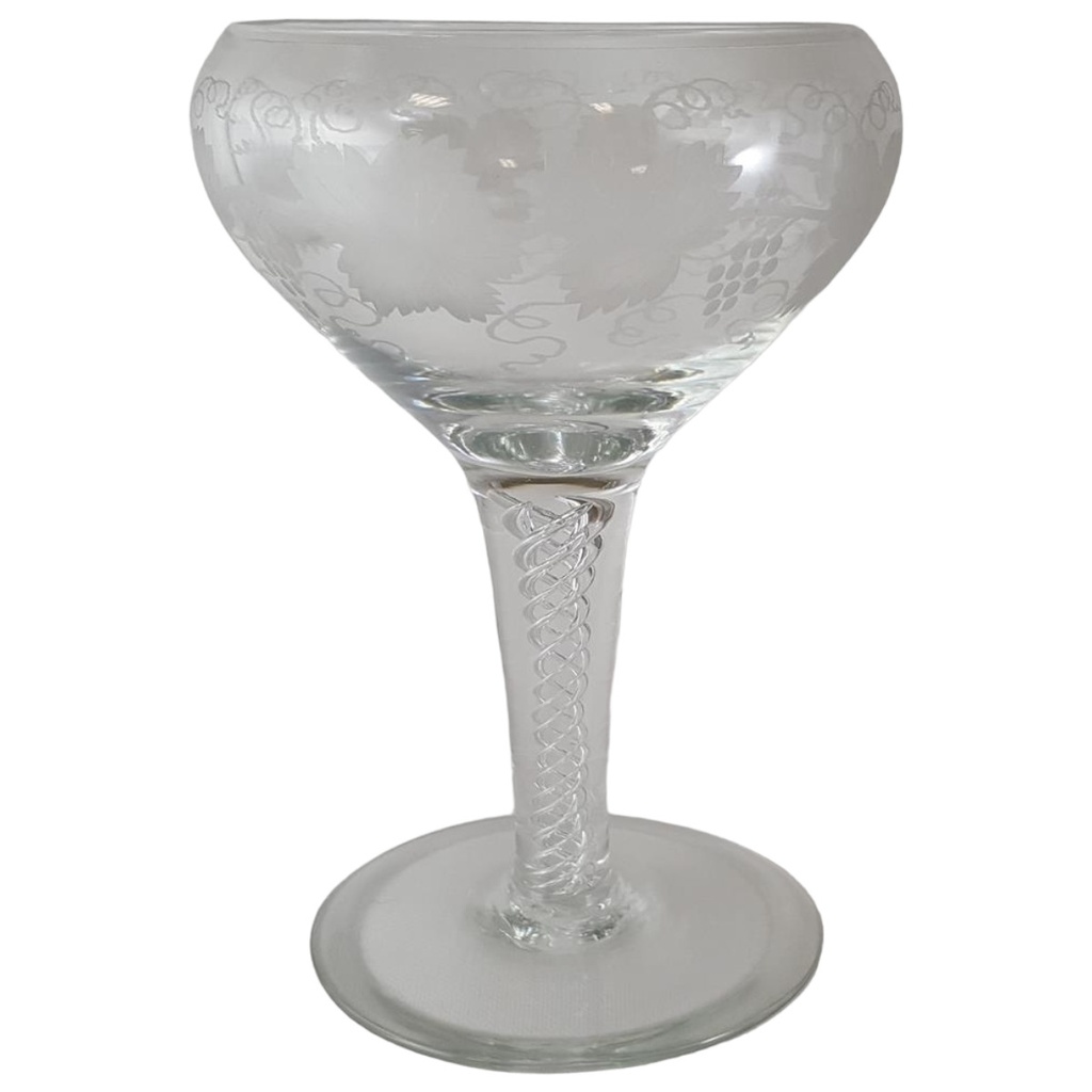 [45813093] Deko Glas Kelch Windlicht H 23,8 cm