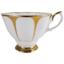 Kaffeetasse Tasse Golddekor Royal Vale gebraucht - sehr gut