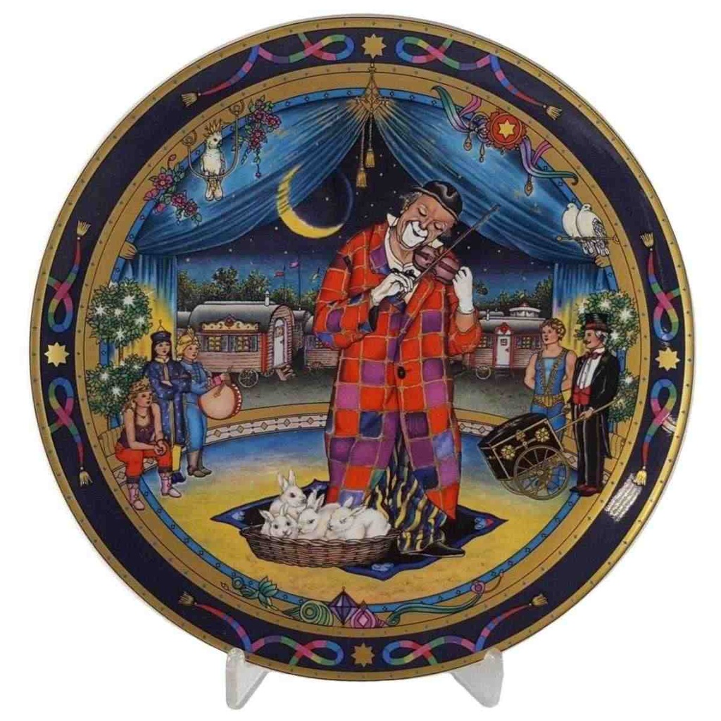 [45813152] Wandteller Sammelteller Villeroy & Boch Heinrich Zauberwelt der Manege gebraucht - sehr gut