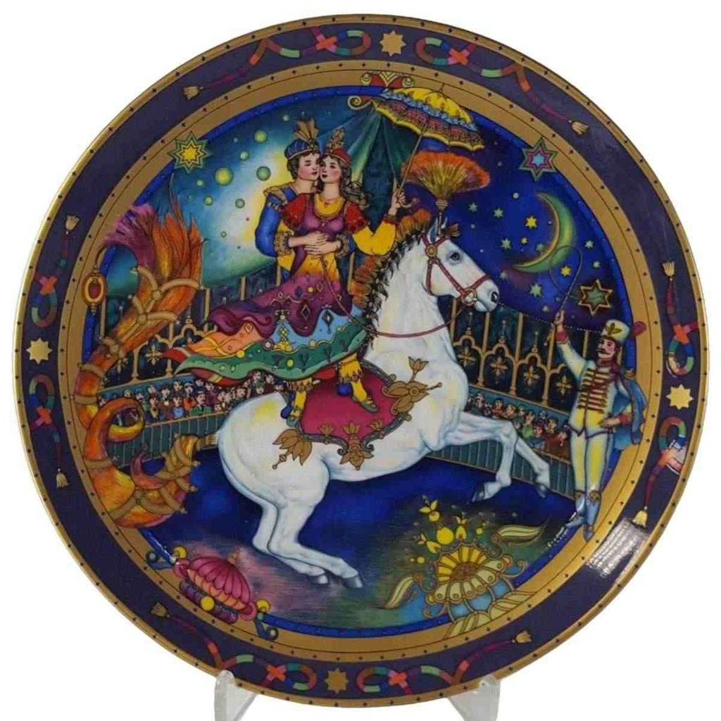 [45813155] Wandteller Villeroy & Boch Heinrich Zauberwelt der Manege gebraucht - sehr gut